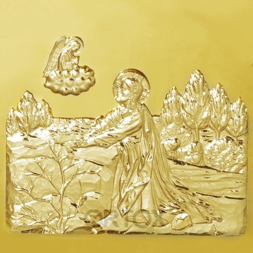 Облачение на престол "Золотые своды", эмаль, высота 107 см фото 5