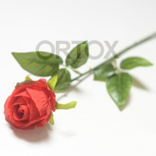 Цветы искусственные "Ветка розы" №4, цвет микс фото 6